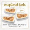 Picture of Purina Fancy Feast Gravy Lovers Poultry and Beef Grilled Gourmet Wet Cat Food Variety Pack - (Pack of 24) 3 oz. Cans