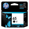 Picture of HP 65 Black Ink Cartridge | Works with HP AMP 100 Series, HP DeskJet 2600, 3700 Series, HP ENVY 5000 Series | Eligible for Instant Ink | N9K02AN