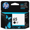 Picture of HP 65 Black Ink Cartridge | Works with HP AMP 100 Series, HP DeskJet 2600, 3700 Series, HP ENVY 5000 Series | Eligible for Instant Ink | N9K02AN
