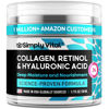 Picture of SimplyVital Collagen, Retinol & Hyaluronic Acid Cream - Anti-Aging Face Moisturizer for Face, Neck & Décolleté - Made in USA, Daily Moisturizer Face Cream - 1.7 fl.oz.