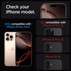 Picture of Spigen Tempered Glass Screen Protector [GlasTR EZ FIT] designed for iPhone 16 Pro Max [2 Pack]