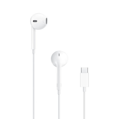 Picture of Apple EarPods Headphones with USB-C Plug, Wired Ear Buds with Built-in Remote to Control Music, Phone Calls, and Volume