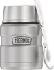 Picture of THERMOS Stainless King Vacuum-Insulated Food Jar with Spoon, 16 Ounce, Matte Stainless Steel