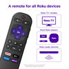 Picture of Roku Voice Remote | TV Remote Control with Voice Control, TV Controls, Simple Setup, & Pre-Set App Shortcuts - Replacement Remote Compatible with Roku TV, Roku Players, & Roku Audio