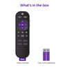 Picture of Roku Voice Remote | TV Remote Control with Voice Control, TV Controls, Simple Setup, & Pre-Set App Shortcuts - Replacement Remote Compatible with Roku TV, Roku Players, & Roku Audio