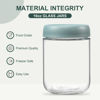 Picture of NETANY 6-pack 16 oz Overnight Oats Containers with Lids, Glass jars with Airtight Lids, Wide mouth Mason Salad jars, Glass Food Storage Containers for Snacks Yogurt Spice Sugar