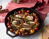 Picture of Lodge 10.25 Inch Cast Iron Pre-Seasoned Skillet - Signature Teardrop Handle - Use in the Oven, on the Stove, on the Grill, or Over a Campfire, Black