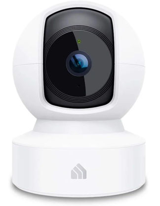 Picture of Kasa Indoor Pan/Tilt Smart Security Camera, 1080p HD Dog-Camera,2.4GHz with Night Vision,Motion Detection for Baby and Pet Monitor, Cloud & SD Card Storage, Works with Alexa& Google Home (EC70), White
