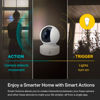 Picture of Kasa Indoor Pan/Tilt Smart Security Camera, 1080p HD Dog-Camera,2.4GHz with Night Vision,Motion Detection for Baby and Pet Monitor, Cloud & SD Card Storage, Works with Alexa& Google Home (EC70), White