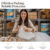 Picture of Bubble cusion for Packing & Moving - 12" Width X 175 FT - Bubble cusion for Moving, Extra Protection for Shipping, Packaging Boxes & Mailers, Perforated Every 12 IN, Clear Cushioning Wrap