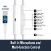 Picture of 2 Packs USB C Headphones for iPhone 16/15 Earbuds with Microphone & Volume Control HiFi Stereo Type C Earphones for Galaxy S23/S22/S21/S20/Ultra Note 10/20, for iPad Pro Pixel 7/6/6a/5/4 and More