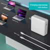 Picture of Mac Book Pro Charger - 96W USB C Charger Fast Charger for USB C Port MacBook pro & MacBook Air, ipad Pro, Samsung Galaxy and All USB C Device, 6.6 ft USB C to USB C Cable Included