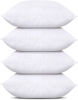 Picture of Utopia Bedding Throw Pillows (Set of 4, White), 18 x 18 Inches Pillows for Sofa, Bed and Couch Decorative Stuffer Pillows