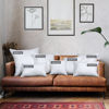 Picture of Utopia Bedding Throw Pillows (Set of 4, White), 18 x 18 Inches Pillows for Sofa, Bed and Couch Decorative Stuffer Pillows