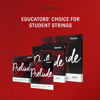 Picture of D'Addario Prelude Violin String Set, 4/4 Scale, Medium Tension - J810 4/4M - Solid Steel Core, Warm Tone, Economical and Durable - Educator’s Choice for Student Strings - 1 Set