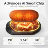 Picture of AI Hand Warmers Rechargeable 2 Pack, 6000mAh Electric Hand Warmers, AI Smart Chips 20Hrs Long Safe Heat, Portable Pocket Heater, Gifts for Christmas, Outdoor, Golf, Hunting, Camping Accessories