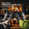 Picture of COZIA Merino Wool Socks for Men and Women Warm thermal Boot Hiking Socks 3 Pairs ML