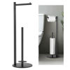 Picture of Toilet Paper Holder Stand, Toilet Paper Storage Standing, Standing Toilet Paper Stand, Standing Toilet Paper Holder with Storage, Bathroom Toilet Paper Roll Stand