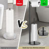 Picture of Toilet Paper Holder Stand, Toilet Paper Storage Standing, Standing Toilet Paper Stand, Standing Toilet Paper Holder with Storage, Bathroom Toilet Paper Roll Stand