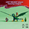 Picture of LEGO NINJAGO Lloyd's Green Forest Dragon Toy - Pretend Play Building Toy for Boys and Girls, Ages 6+ - Dragon Figurine with 2 Minifigures for Kids - Gift Idea for Birthdays - 71829