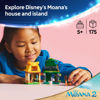 Picture of LEGO Disney Moana's Island Fun Building Toy Playset - Princess Moana Toy for Kids, Girls and Boys, Ages 5+ - with 2 Disney Micro-Dolls and Pua Animal Figure - Gift Idea for Birthdays - 43260