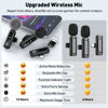 Picture of USB C Lavalier Microphone Wireless Mini Mic for Type-C Android Phone/Tablet/PC Video Recording Clip-on Mics with Rotatable Clip&Denoise Recording, Ideal for Vlog Tiktok Youtube Podcast Content Creator