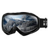 Picture of OutdoorMaster OTG Ski Goggles - Over Glasses Ski/Snowboard Goggles for Men, Women & Youth - 100% UV Protection (Black Frame + VLT 10% Grey Lens)