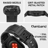 Picture of amBand Bands Compatible with Apple Watch 9/8/7/SE (2nd)/SE/6/5/4 45mm/44mm Case for Men, M1 Sport Series Rugged Case Protective Cover for iWatch SE2/6/SE/5/4/3 42/44/45mm Men Black