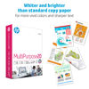 Picture of HP Printer Paper | 8.5 x 11 Paper | MultiPurpose 20 lb | 3 Ream Case - 1500 Sheets | 96 Bright | Made in USA - FSC Certified | 112530C