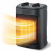 Picture of Space Heater, 1500W Electric Heaters Indoor Portable with Thermostat, PTC Fast Heating Ceramic Room Small Heater with Heating and Fan Modes for Bedroom, Office and Indoor Use