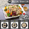 Picture of SURETIVIAN Chicken Shredder Large Chicken Breast Shredder Tool Twist with Brush&Fork, Visible Meat Shredder Machine, Strong Anti-Slip Strip, Ergonomic Handle, BPA Free, Suitable for Pork Beef Chicken