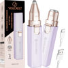 Picture of VG VOGCREST Eyebrow Hair Trimmer: Rechargeable Facial Hair Removal Device for Removing Unwanted Peach Fuzz from Lips Chin Neck As Well As Shaping Eyebrows