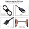 Picture of 65W USB C Type c AC Charger Fit for Lenovo ThinkPad E580 E585 E590 E590S E595 T480 T490 T580 Lenovo Yoga C940 C740 Lenovo thinkbook ADLX65YCC3A Laptop Power Supply Adapter Cord