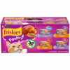 Picture of Purina Friskies Gravy Wet Cat Food Variety Pack, Poultry Shreds, Meaty Bits and Prime Filets - (Pack of 32) 5.5 oz. Cans