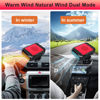 Picture of Portable Car Heater,12V 200W Fast Heating Defroster 2 in 1 Automobile Windshield Fast Heaters Car Heater That Plugs into Cigarette Lighter for Car, SUV, Trucks (Red Black)