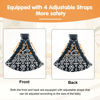Picture of Toddler Carrier,Baby Sling Carrier,Upgraded 2025 Baby Sling with 4 Adjustable Straps,Baby Wrap Sling for 10-30lbs,Valentines Day for Kids(Black)