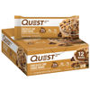 Picture of Quest Nutrition Chocolate Chip Dough Cookie Protein Bars, 21g Protein, 1g Sugar, 4g Net Carb, Gluten Free, Keto Friendy, 12 Count