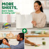 Picture of Bounty Quick Size Paper Towels, White, 8 Family Rolls = 20 Regular Rolls
