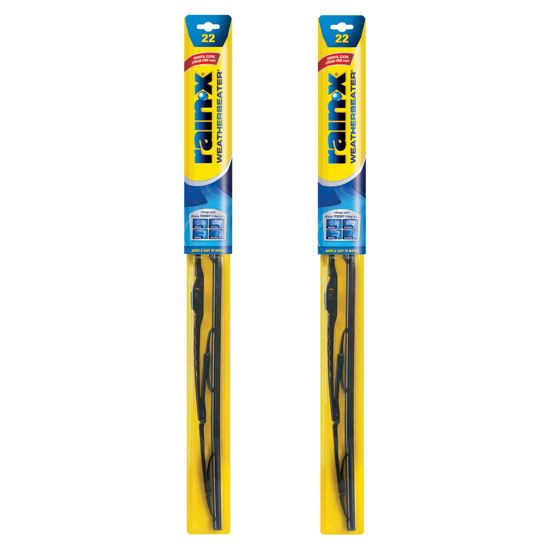 Picture of Rain-X 820149 WeatherBeater Wiper Blades, 22" Windshield Wipers (Pack of 2), Automotive Replacement Windshield Wiper Blades That Meet Or Exceed OEM Quality And Durability