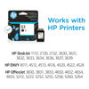 Picture of HP 63 Black Ink Cartridge | Works with HP DeskJet 1112, 2130, 3630 Series; HP ENVY 4510, 4520 Series; HP OfficeJet 3830, 4650, 5200 Series | Eligible for Instant Ink | F6U62AN