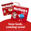 Picture of Huggies Little Snugglers Baby Diapers, Size 1 (8-14 lbs), 84 Ct, Newborn Diapers