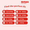 Picture of Huggies Little Snugglers Baby Diapers, Size 1 (8-14 lbs), 84 Ct, Newborn Diapers