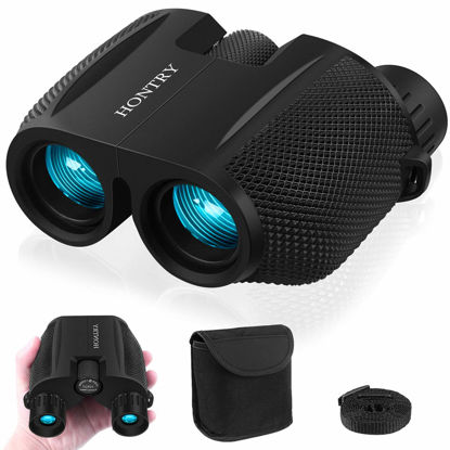 Picture of Hontry Binoculars for Adults and Kids, 10x25 Compact Binoculars for Bird Watching, Theater and Concerts, Hunting and Sport Games