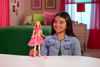 Picture of Mattel Universal Wicked Glinda Fashion Doll & Accessories with Blonde Hair, Poseable & Removable Ballroom Look