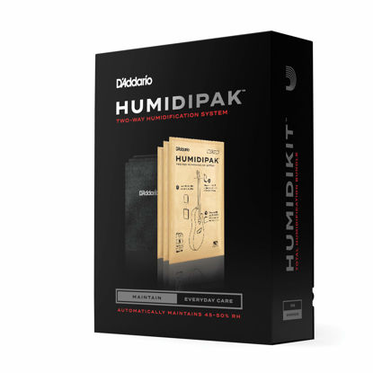 Picture of D'Addario Accessories Guitar Humidifier System - Humidipak Maintain Kit - Automatic Humidity Control System - Maintenance-Free, Two-Way Humidity Control System For Guitars