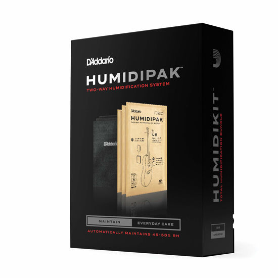 Picture of D'Addario Accessories Guitar Humidifier System - Humidipak Maintain Kit - Automatic Humidity Control System - Maintenance-Free, Two-Way Humidity Control System For Guitars