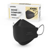 Picture of LEVENIS KN95 Face Masks 50 Pack, Breathable Comfortable and Disposable KN95 Mask, Black