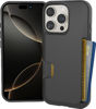 Picture of Smartish® iPhone 16 Pro Wallet Case - Wallet Slayer Vol. 1 [Slim + Protective] Credit Card Holder - Drop Tested Hidden Flip Card Slot Cover Compatible with Apple iPhone 16 Pro - Black Tie Affair