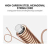 Picture of LEKATO Acoustic Guitar Strings Phosphor Bronze Coated Acoustic Guitar Strings with Ball End 10 Set of 6 Hex Steel String(11-52)