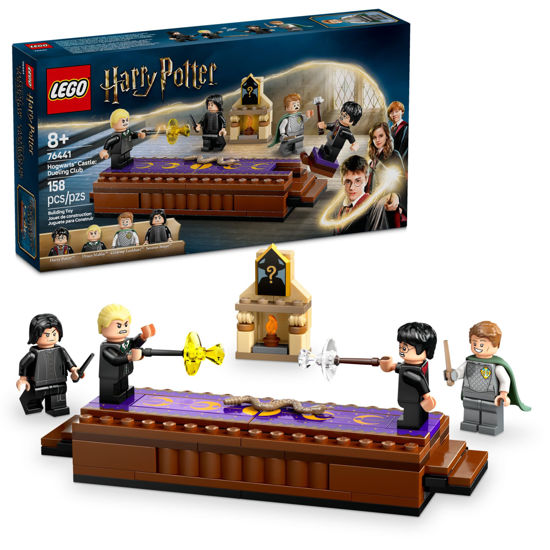 Picture of LEGO Harry Potter Hogwarts Castle: Dueling Club Building Toy - Wizard Kids Toy for Boys and Girls, Fans of Harry Potter, Ages 8+ - Gift Idea for Birthdays - 76441